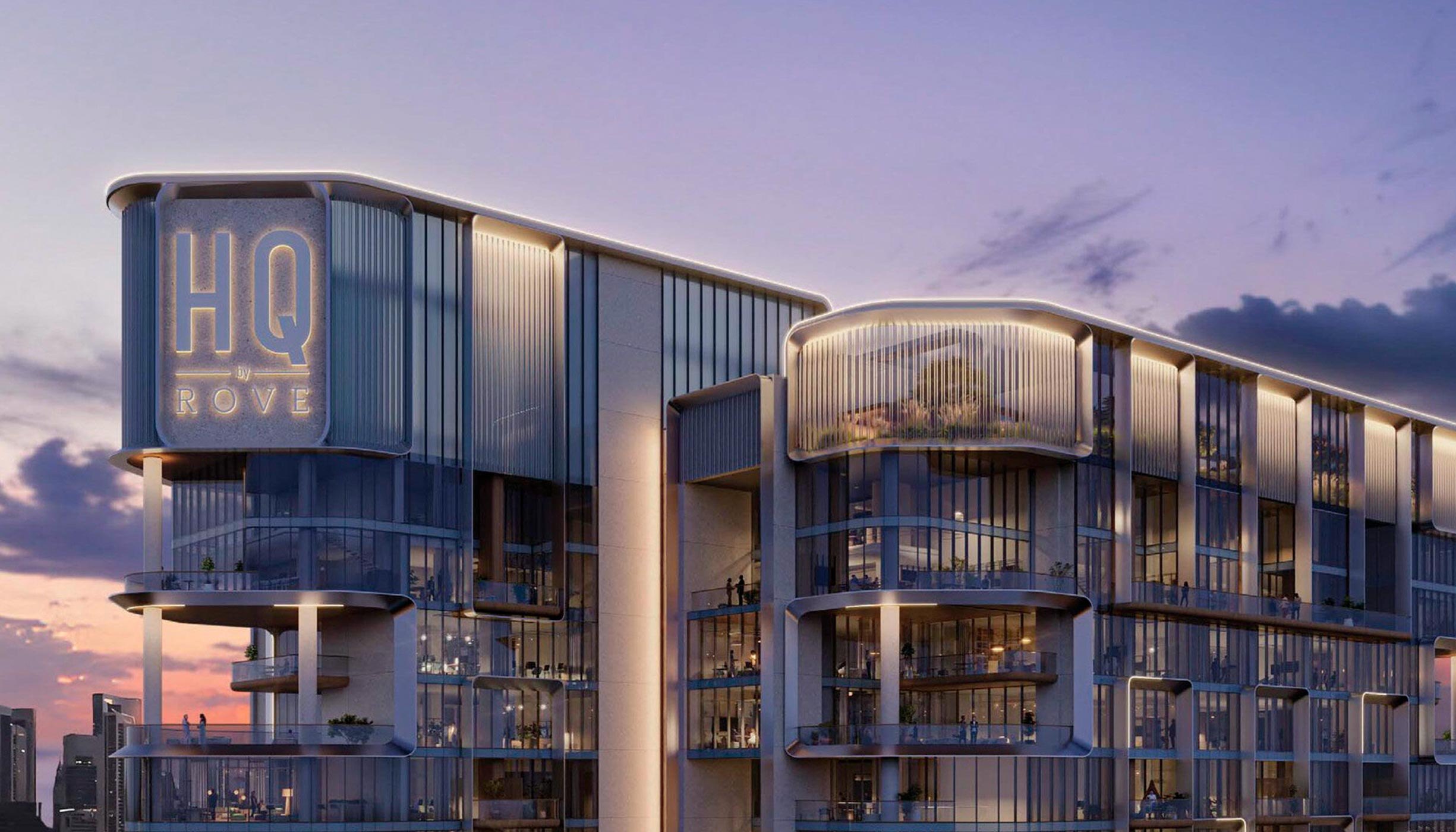 HQ by Rove, a development in Business Bay, Dubai