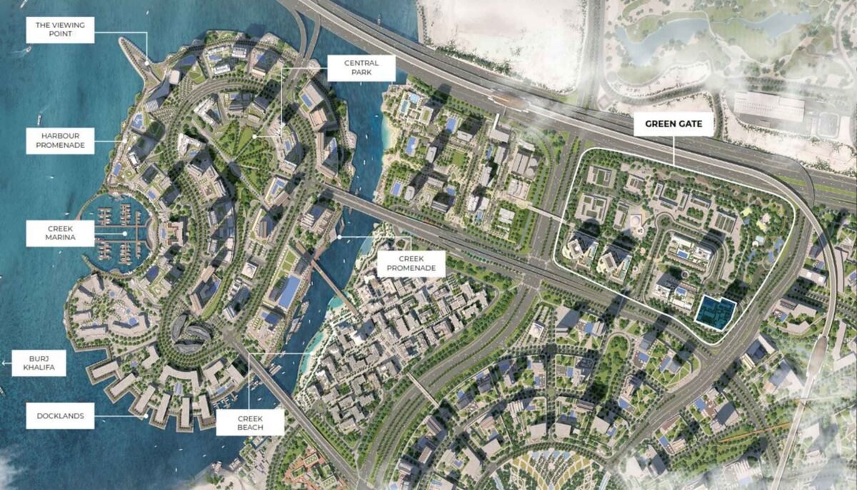Montiva by Vida, a development in Green Gate at Dubai Creek Harbour, Dubai, photo 4