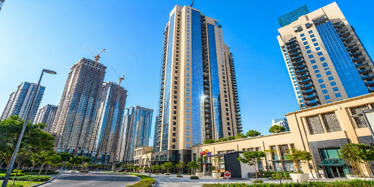 Dubai Creek Residences North Podium, a development in Dubai Creek Harbour, Dubai