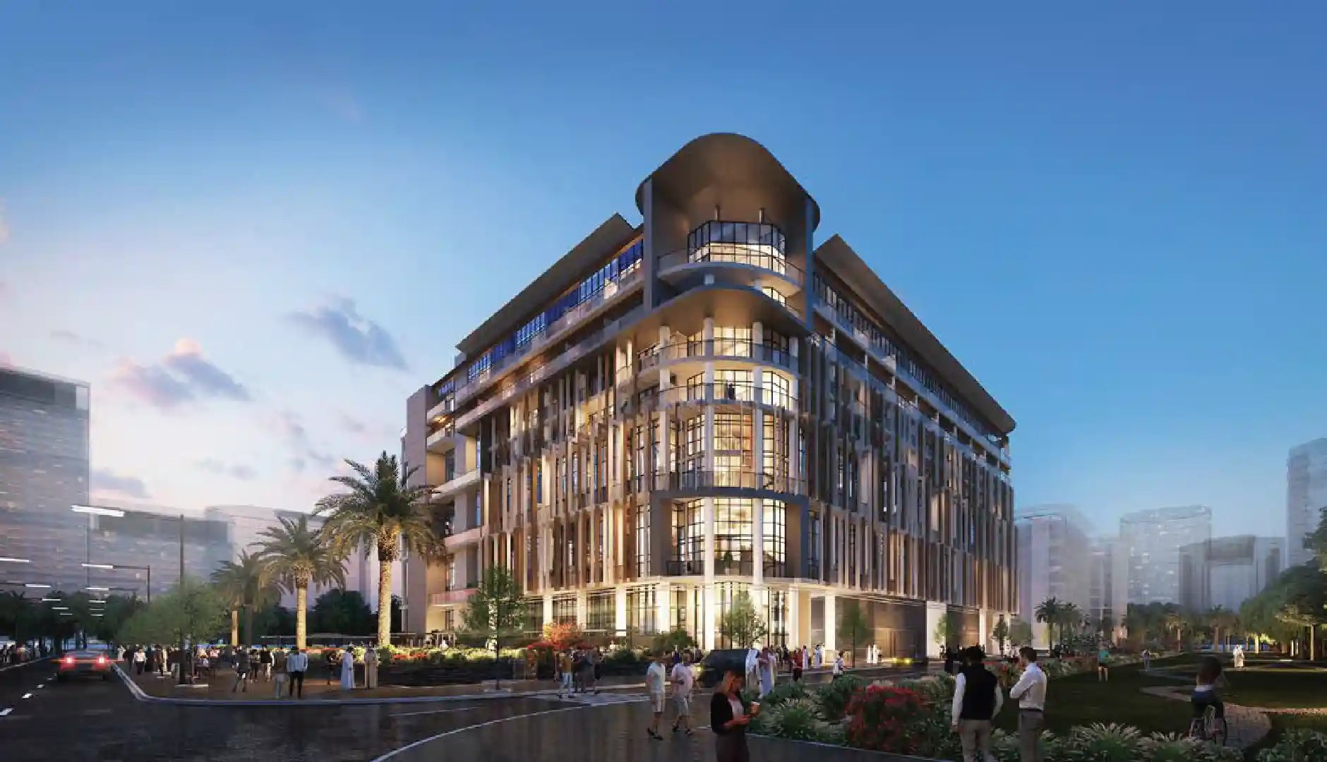 Oasis 2, a development in Masdar City, Dubai