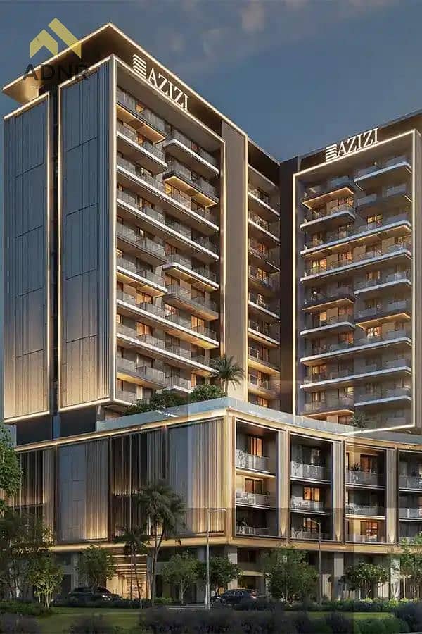 2 bedroom property at Azizi Gabriel, Downtown Jebel Ali, Dubai