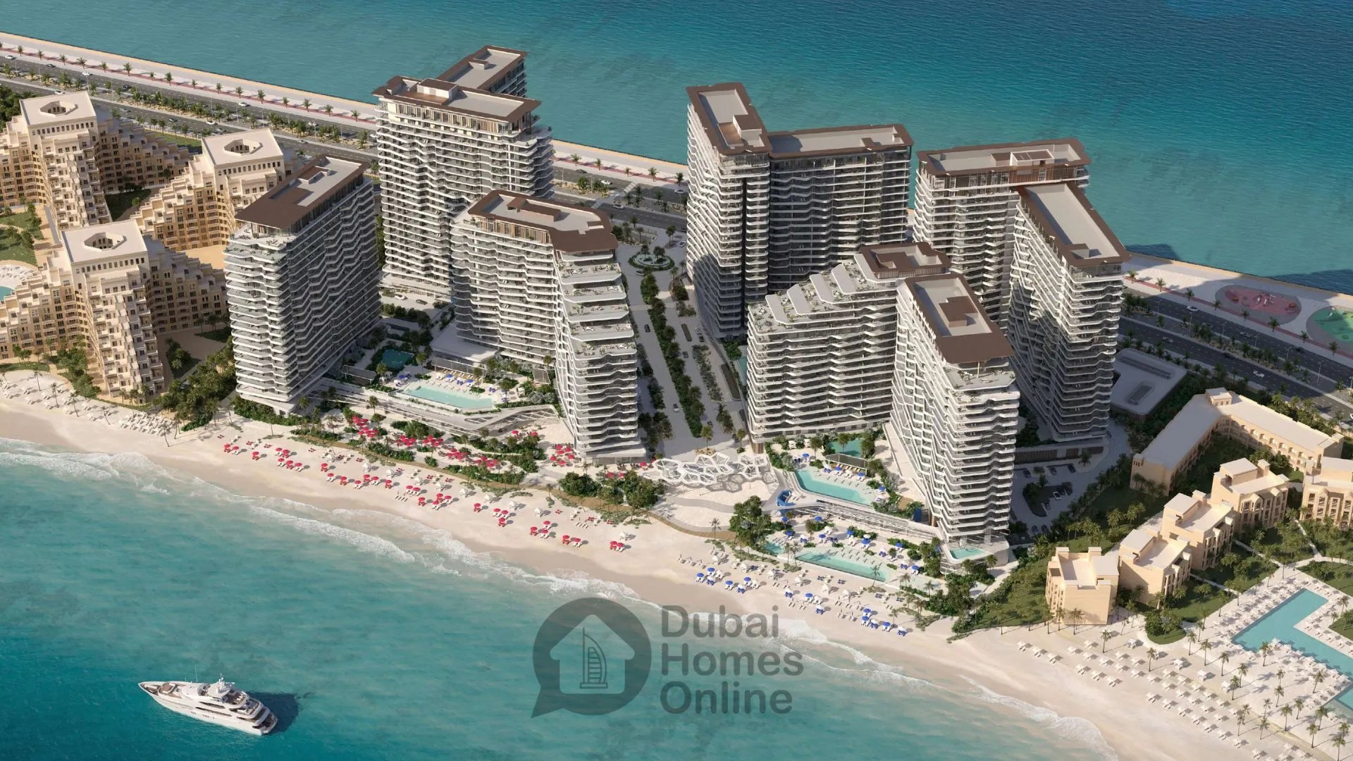 Rosso Bay Residences R2, R3, a development in Al Marjan Island, Dubai