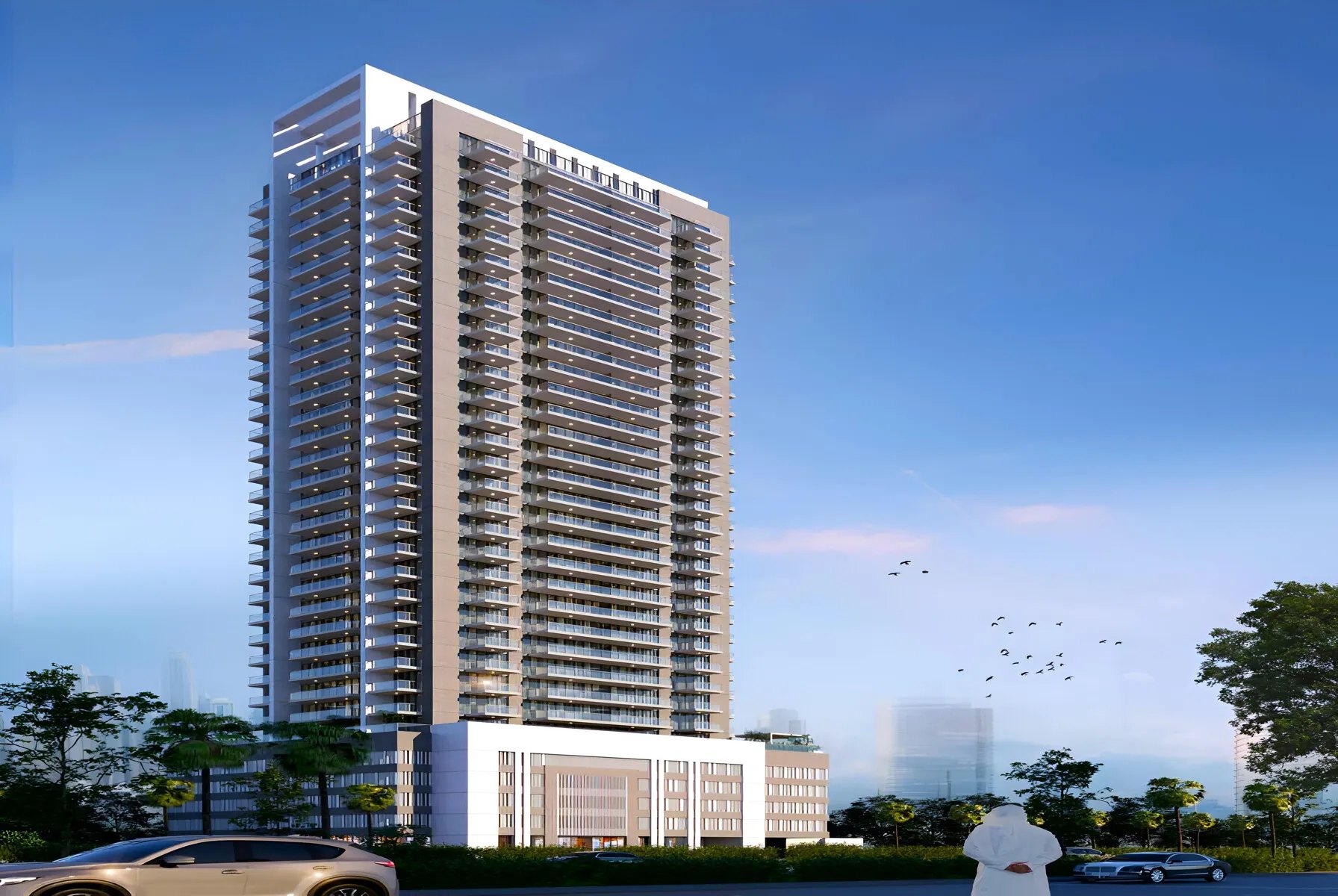 Violet Tower, a development in JVC (Jumeirah Village Circle), Dubai, photo 2