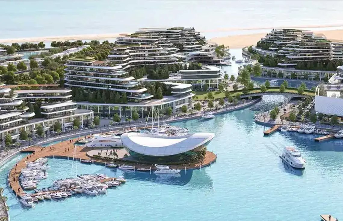 Delphine Beach Residences, a development in Siniya Island, Dubai