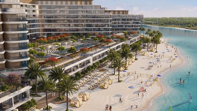 Coraline Beach Residences, a development in Siniya Island, Dubai