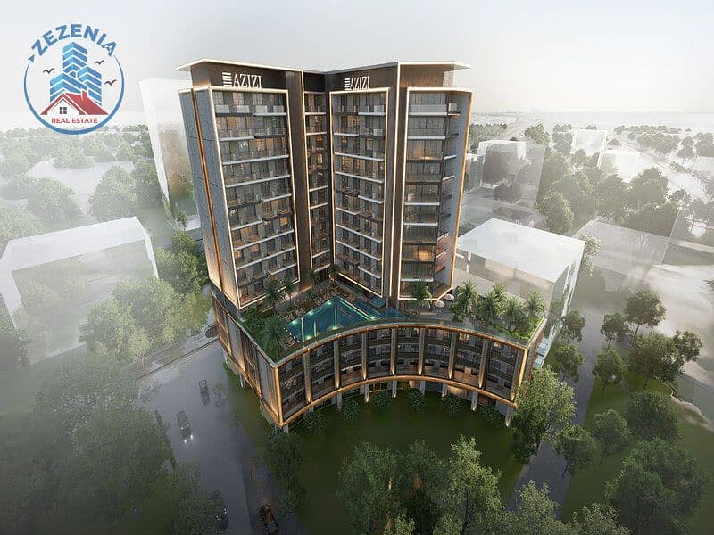 1 bedroom property at Azizi Gabriel, Downtown Jebel Ali, Dubai