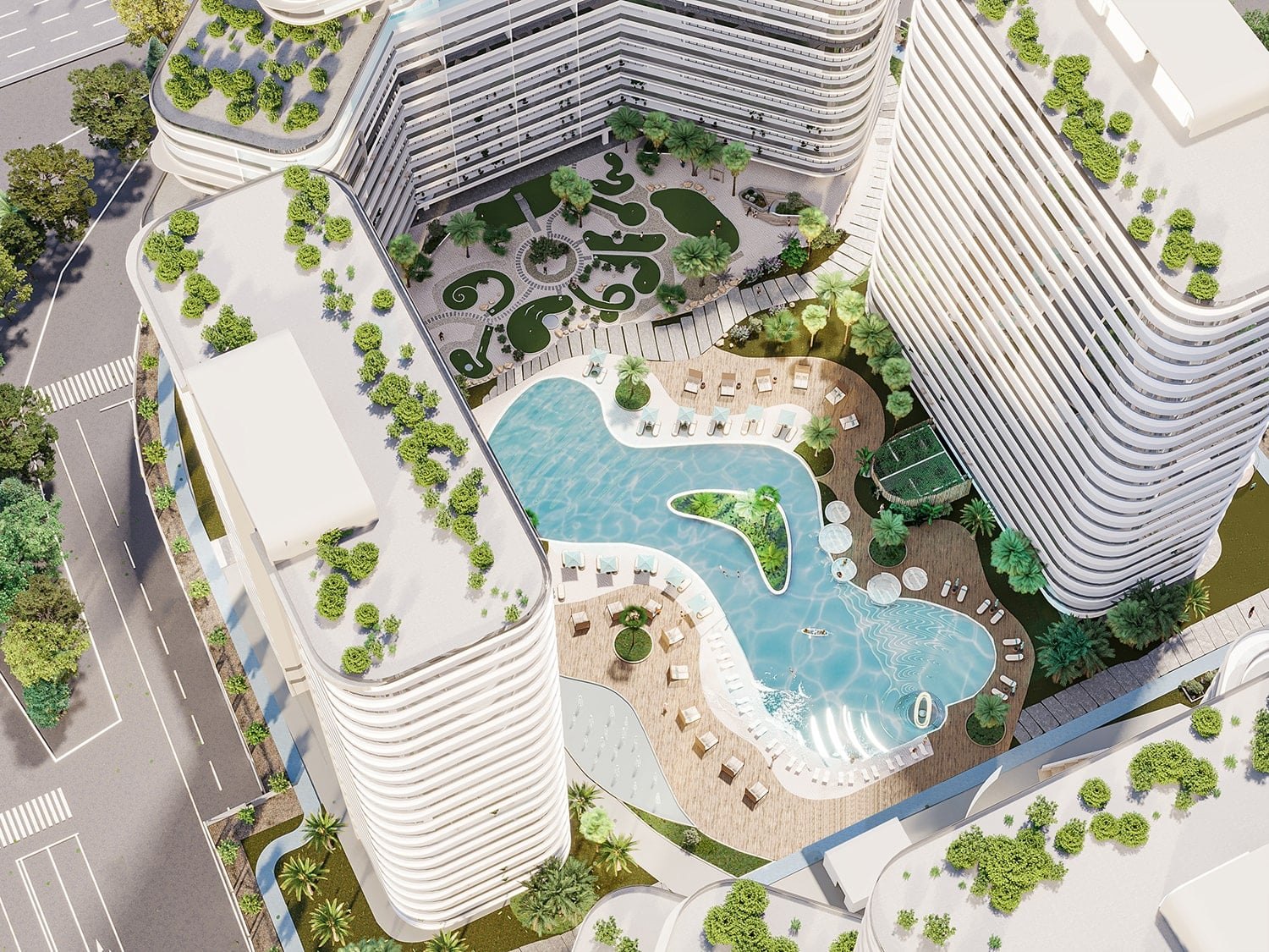 AQUA DEVELOPMENTS "The Central Downtown", a development in Dubai