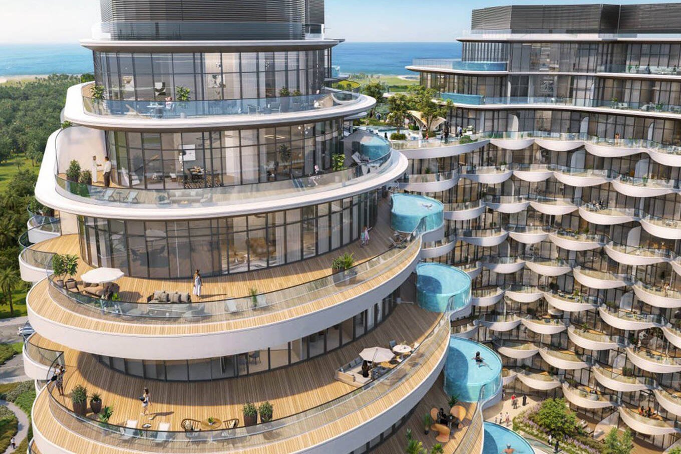 Aqua Arc, a development in Al Marjan Island, Dubai, photo 3